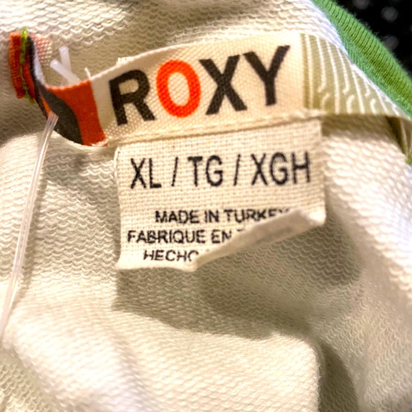 Roxy Bathing Suit Beach Cover Up V Neck Dress Floral Print XL NWT Surf & Skate - Picture 3 of 6